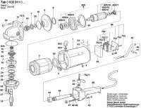 Bosch 0 602 311 001 ---- Hf-Angle Grinder Spare Parts